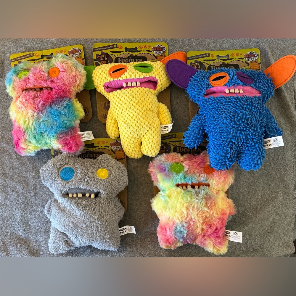 Fuggler Plushies Bundle of 5